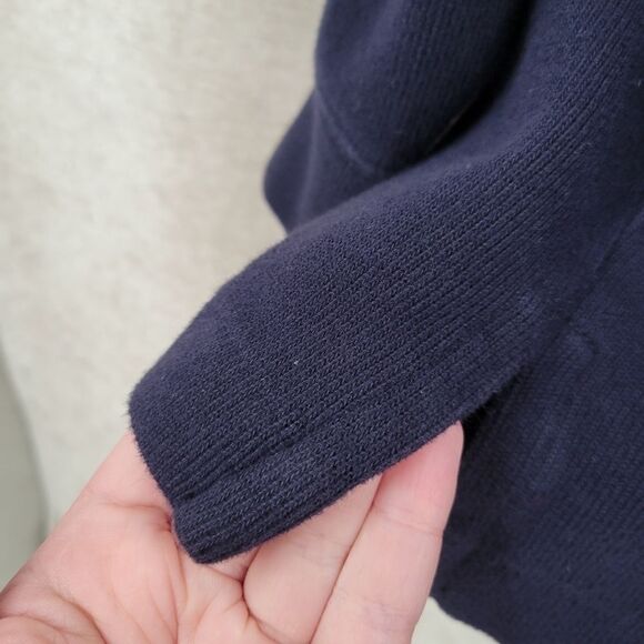 Polo Ralph Lauren Men's LT Dark Blue Quarter 1/4 Zip Sweater - Picture 2 of 9